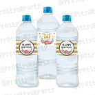 50th Birthday Theme Water Bottle Labels THEME PARTIES Pretty UR Party