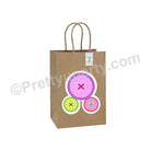 Cute As A Button Gift Bags - Pack of 10 ACCESSORIES Pretty UR Party