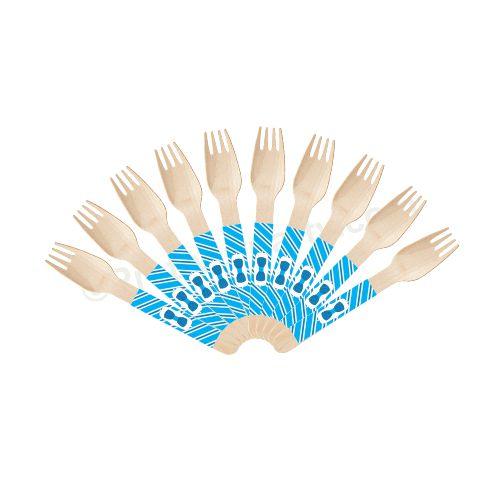 Bow Tie Theme Forks TABLEWARE Pretty UR Party