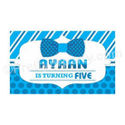 Bow Tie Theme Backdrop PERSONALISED Pretty UR Party Default Title