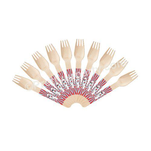 Bowling Theme Forks TABLEWARE Pretty UR Party