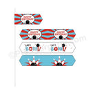 Bowling Theme Drink Straws THEME PARTIES Pretty UR Party