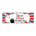 Personalized Bowling Theme Banner 30in ALL PARTY SUPPLIES Pretty UR Party Default Title