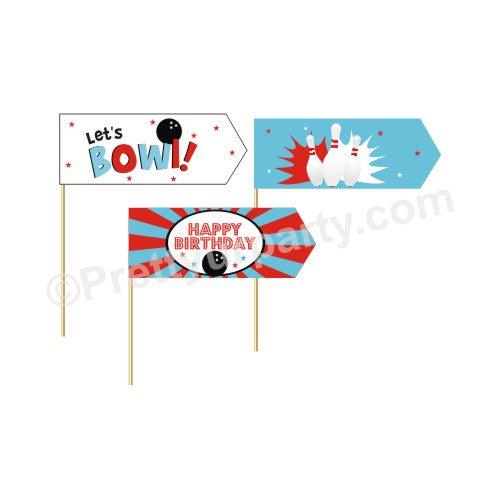 Bowling Theme Picks THEME PARTIES Pretty UR Party Default Title