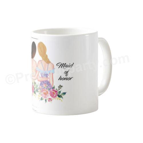 Personalized Made Of Honour Bridal Shower Mug ALL PARTY SUPPLIES Pretty UR Party