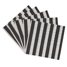Brown Striped Paper Napkins - Pack of 10 ALL PARTY SUPPLIES Pretty UR Party
