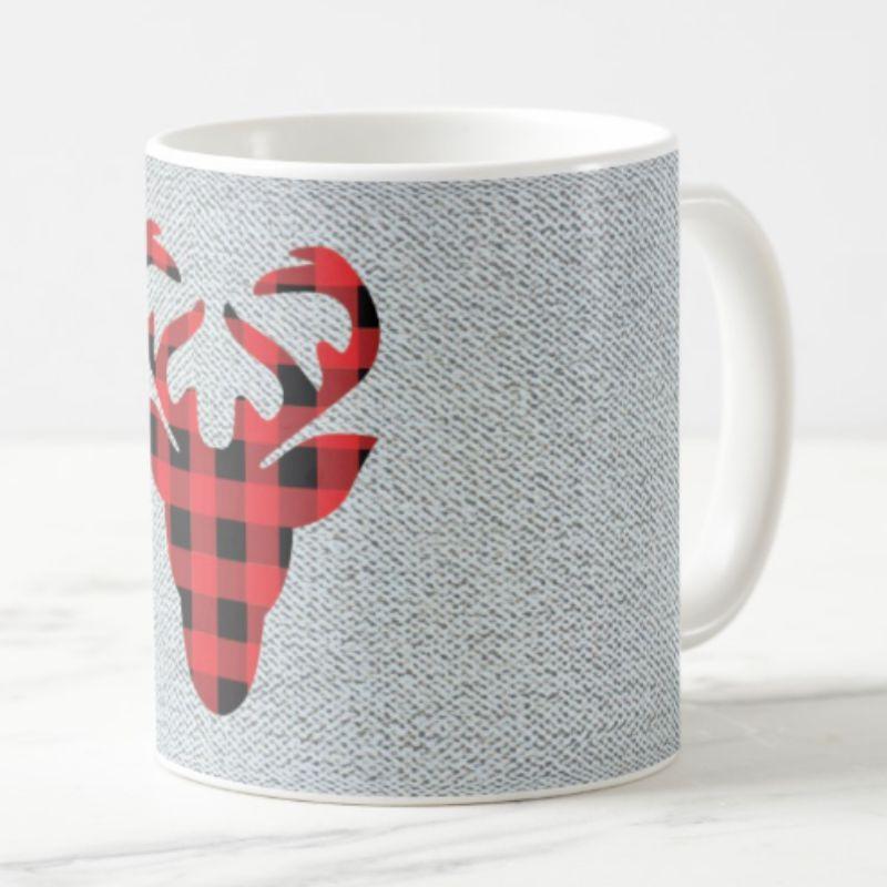 Christmas Reindeer Head Mug ALL PARTY SUPPLIES Pretty UR Party