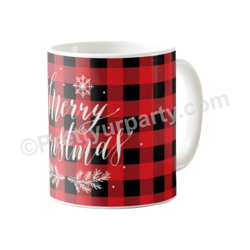 Merry Christmas Snowflake Mug ALL PARTY SUPPLIES Pretty UR Party