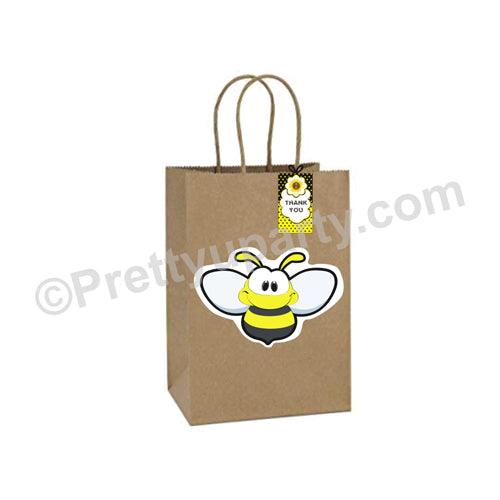 Bumble Bee Gift Bags - Pack of 10 ACCESSORIES Pretty UR Party
