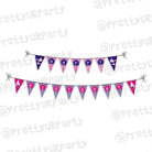 Girly Nautical Bunting THEME PARTIES Pretty UR Party Default Title