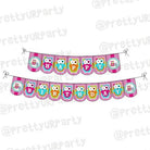Girly Owl Bunting THEME PARTIES Pretty UR Party Default Title