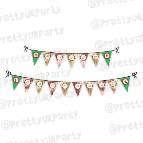Woodland/Forest Bunting THEME PARTIES Pretty UR Party Default Title
