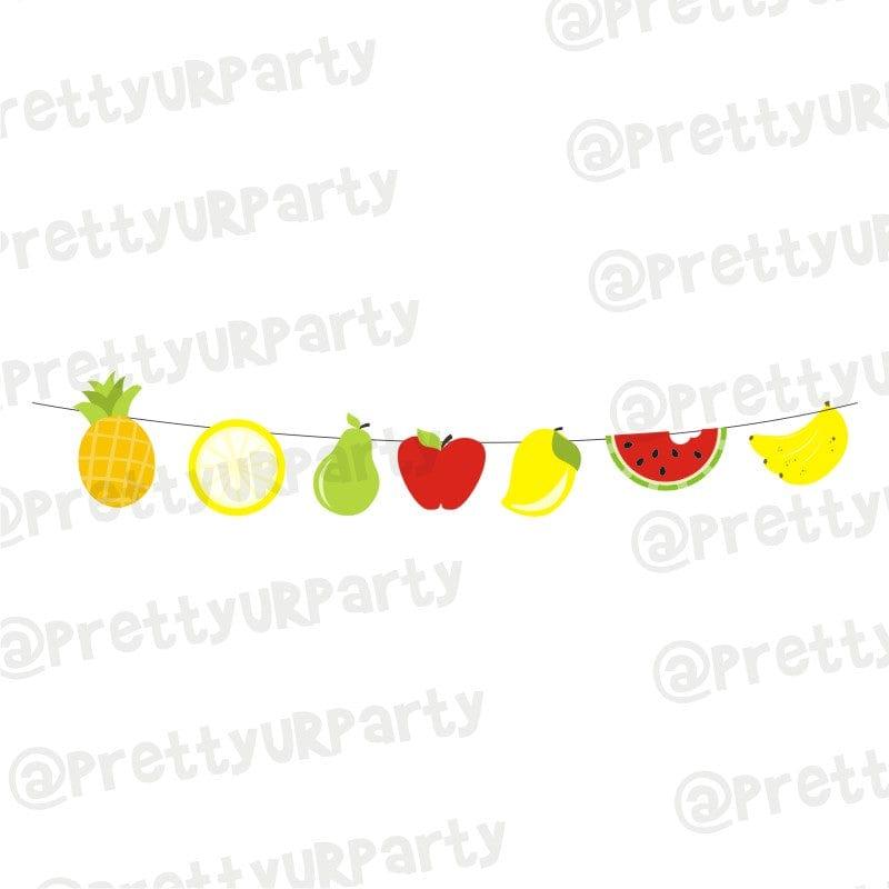 Tutti Fruity Bunting ALL PARTY SUPPLIES Pretty UR Party Default Title