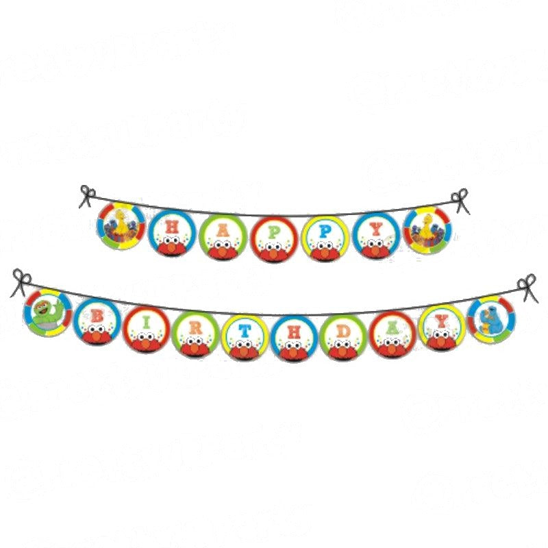 Elmo Theme Bunting