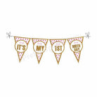 1st Birthday Bunting - Pink BIRTHDAYS Pretty UR Party Default Title