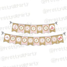Pink and Gold Ballet Bunting THEME PARTIES Pretty UR Party Default Title