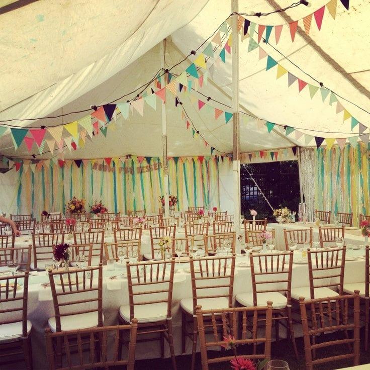 Pink Chevron Bunting ALL PARTY SUPPLIES Pretty UR Party