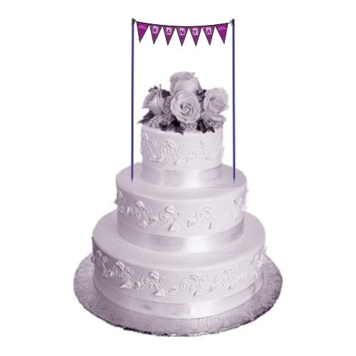 Belle Cake Bunting THEME PARTIES Pretty UR Party
