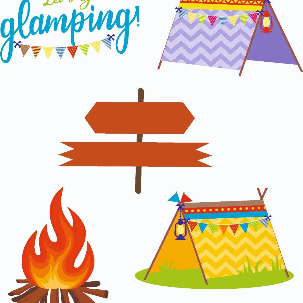 Camping Theme Cutouts THEME PARTIES Pretty UR Party
