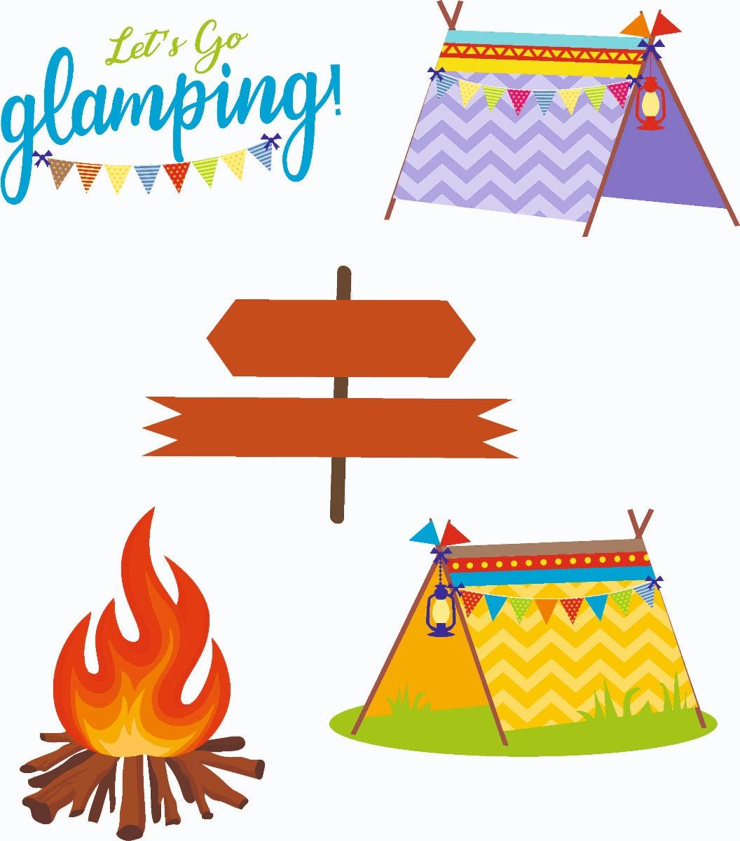 Camping Theme Cutouts THEME PARTIES Pretty UR Party