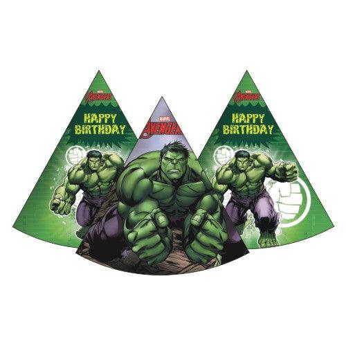 Hulk Caps - Pack of 10 THEME PARTIES Pretty UR Party Default Title