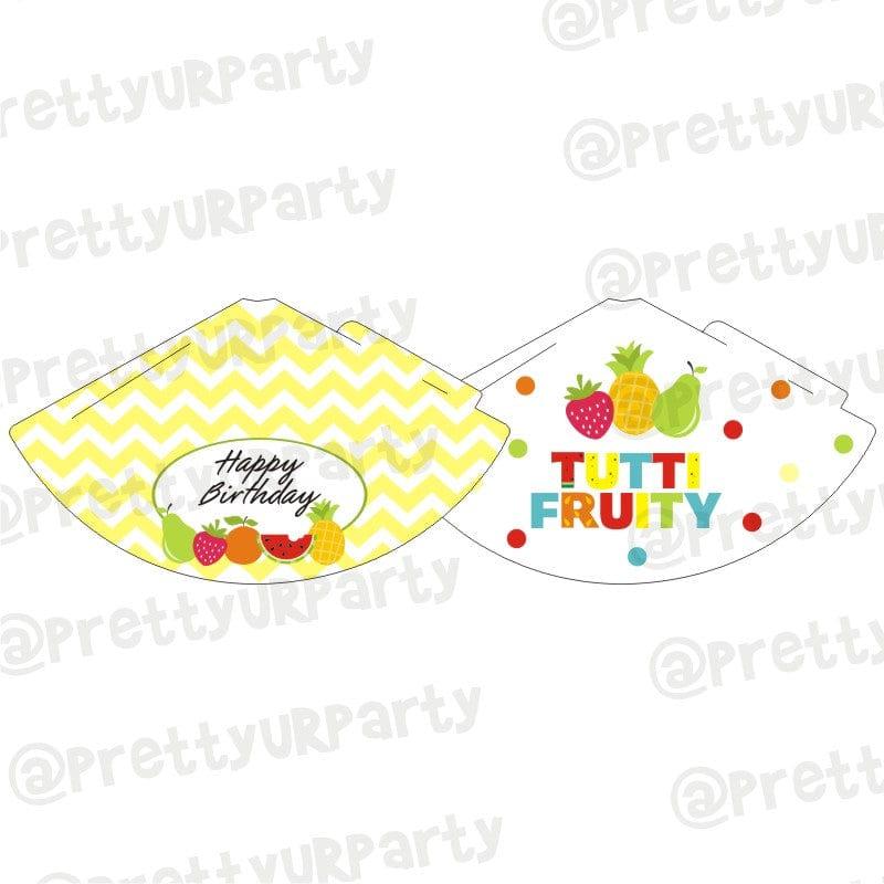 Tutti Fruity Theme Hats - Pack of 10 THEME PARTIES Pretty UR Party Default Title