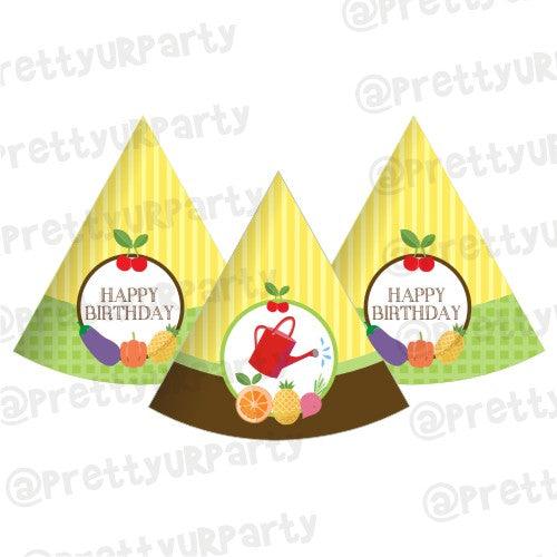 Gardening Theme Hats - Pack of 10 THEME PARTIES Pretty UR Party Default Title
