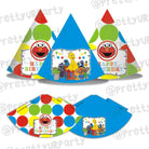 Elmo Theme Hats - Pack of 10 THEME PARTIES Pretty UR Party Default Title
