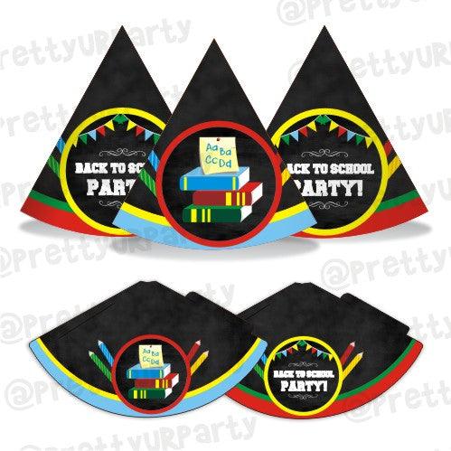 Back to School Hats - Pack of 10 THEME PARTIES Pretty UR Party Default Title