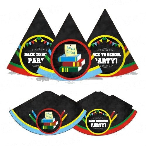 Back to School Hats - Pack of 10