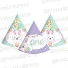 Some Bunny is One Theme Hats - Pack of 10 ALL PARTY SUPPLIES Pretty UR Party