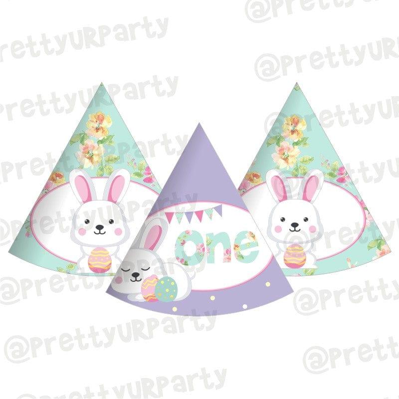 Some Bunny is One Theme Hats - Pack of 10 ALL PARTY SUPPLIES Pretty UR Party