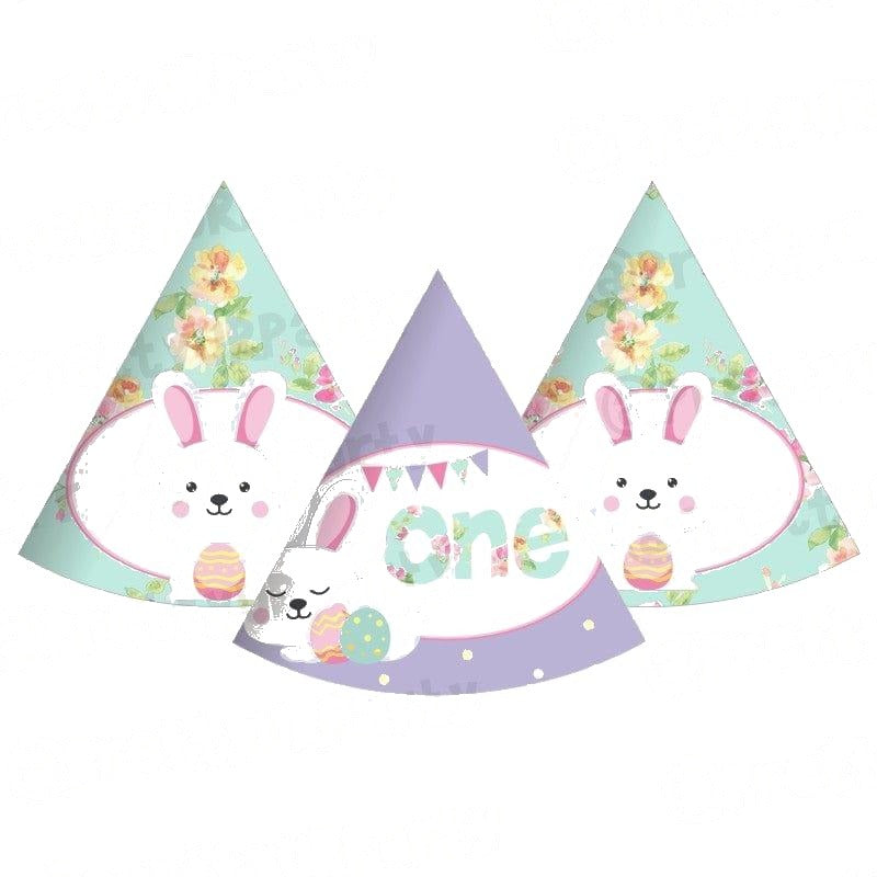 Some Bunny is One Theme Hats - Pack of 10 — image 2