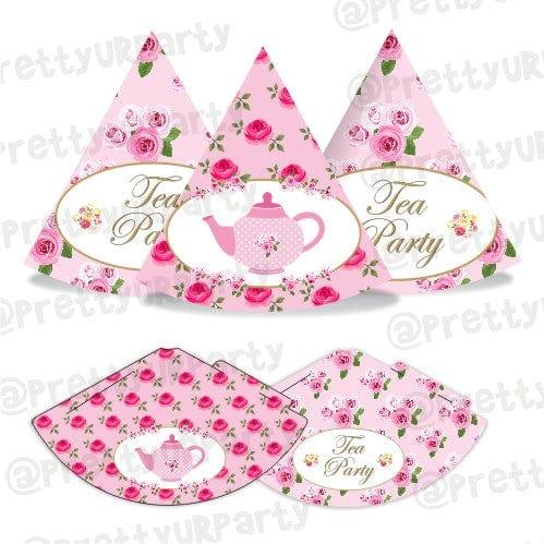 Tea Party Hats - Pack of 10 THEME PARTIES Pretty UR Party Default Title