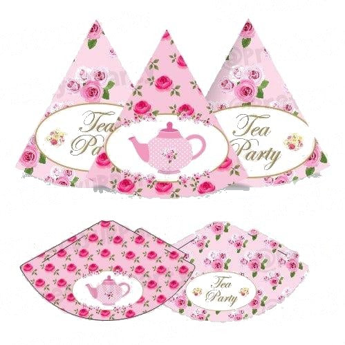 Tea Party Hats - Pack of 10