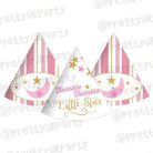 Twinkle Twinkle Little Star Pink Theme Hats - Pack of 10 THEME PARTIES Pretty UR Party Default Title