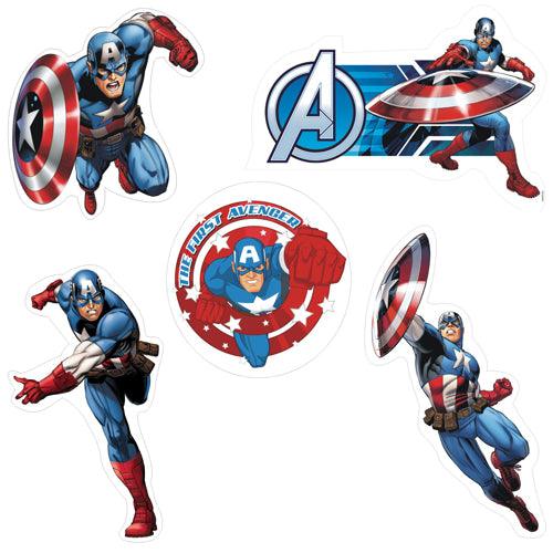Captain America Cutouts Printable