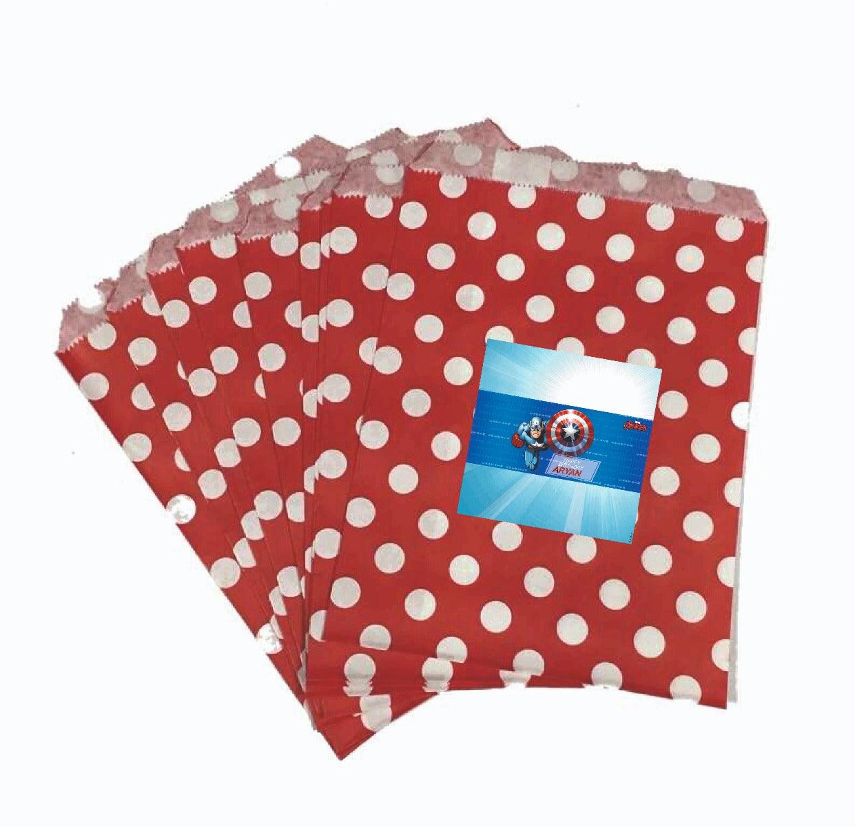 Captain America Candy Bag ACCESSORIES Pretty UR Party