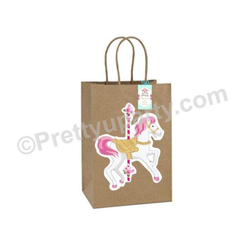 Carousel Gift Bags - Pack of 10 ACCESSORIES Pretty UR Party