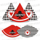 Casino Hats - Pack of 10 ALL PARTY SUPPLIES Pretty UR Party Default Title