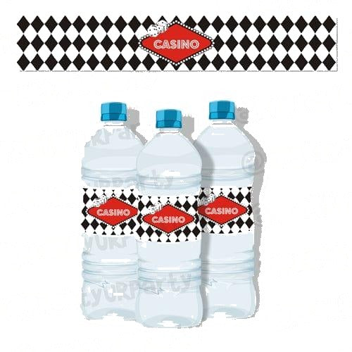 Pink and Blue Water Bottle Labels — image 2