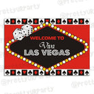 Casino Entrance Banner / Door Sign ALL PARTY SUPPLIES Pretty UR Party Default Title