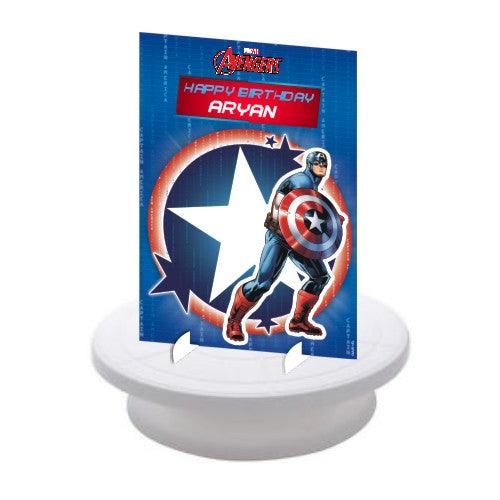 Captain America Centerpieces - Pack of 2 THEME PARTIES Pretty UR Party Default Title
