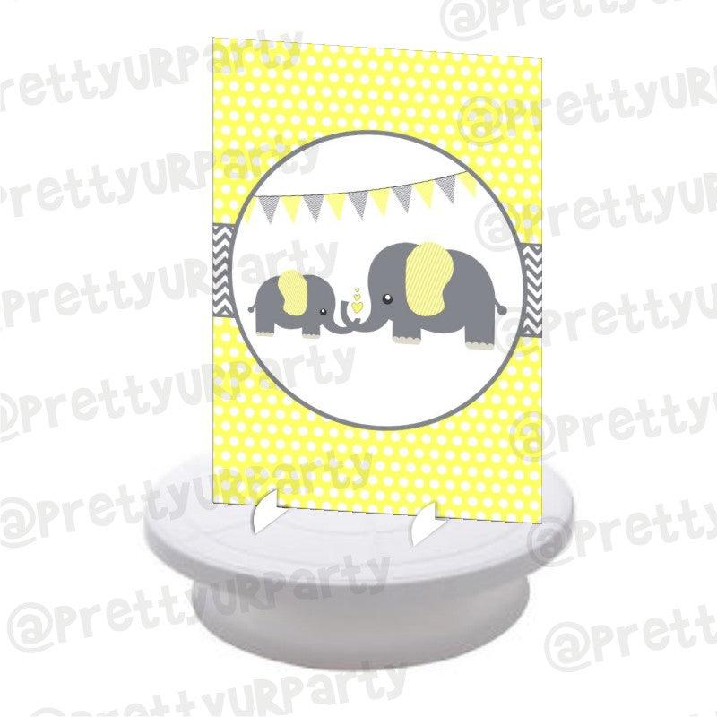 Elephant Baby shower Centerpieces - Pack of 2 BABY SHOWER Pretty UR Party Default Title