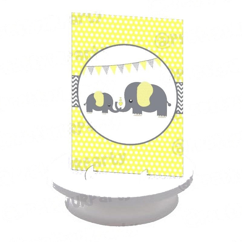Elephant Baby shower Centerpieces - Pack of 2