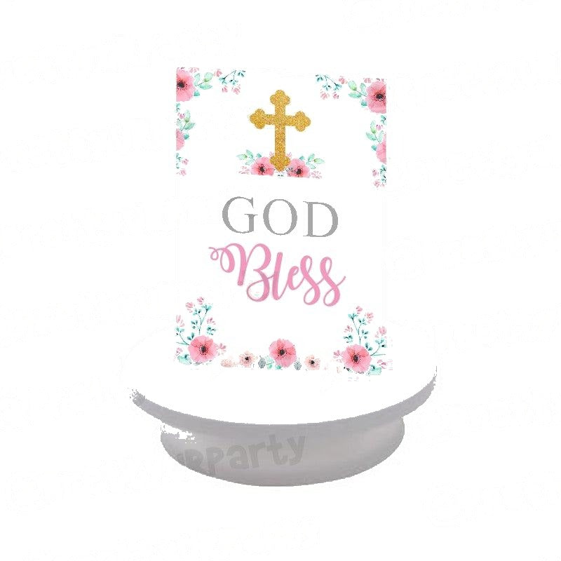 Baptism Pink Theme Centerpieces - Pack of 2 — image 2