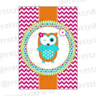 Girly Owl Centerpieces - Pack of 2 THEME PARTIES Pretty UR Party Default Title