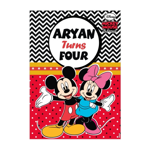 Mickey Mouse Centerpieces - Pack of 2 THEME PARTIES Pretty UR Party Default Title
