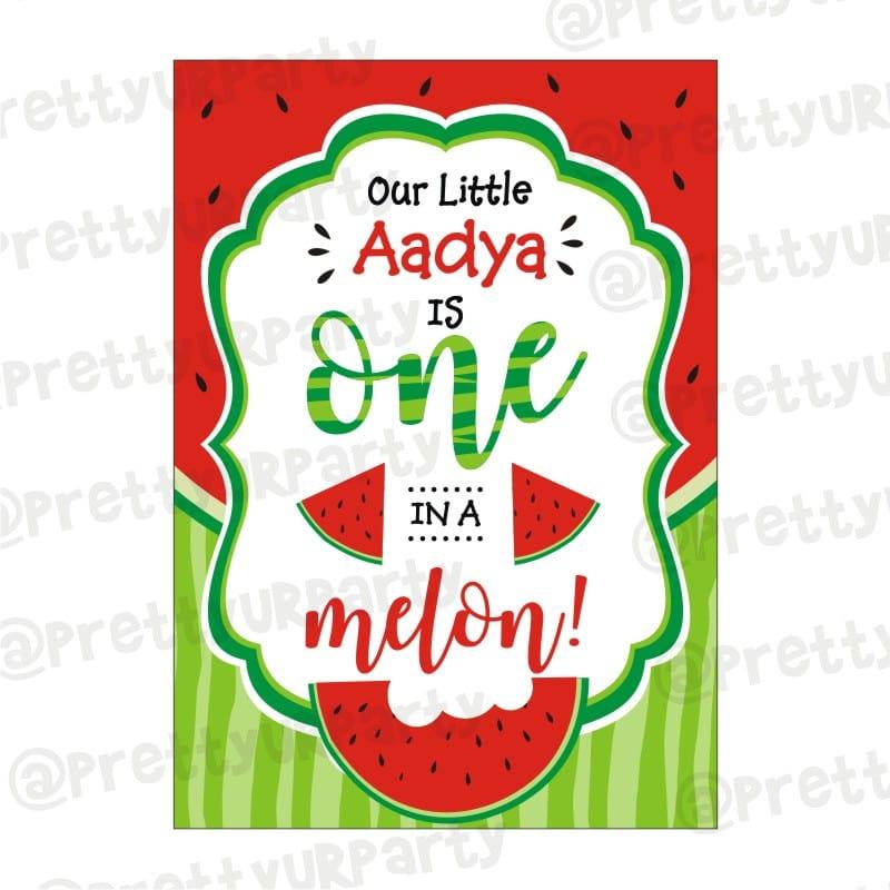 Watermelon Theme Centerpieces THEME PARTIES Pretty UR Party Default Title