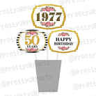 50th Birthday Theme Centerpieces THEME PARTIES Pretty UR Party Default Title